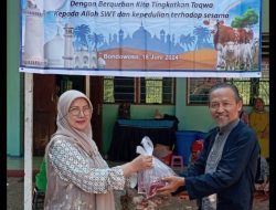 SMP Negeri 3 Bondowoso Sembelih 1 Ekor Sapi dan 4 Ekor Kambing