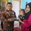 Cegah Stunting Melalui Posyandu Serentak, 589 Balita di Desa Sukabungah Mendapat Pemberian Makanan Tambahan