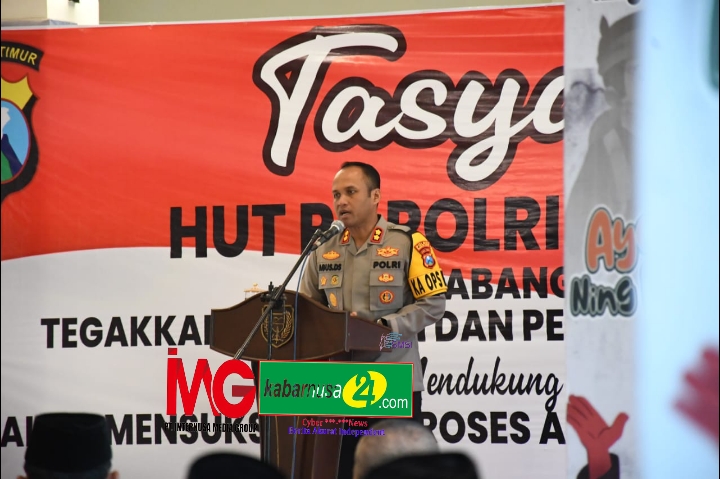 Acara Tasyakuran HUT PP Polri ke XXV Tahun 2024 Cabang Kota Madiun: Begini Pesan Kapolres