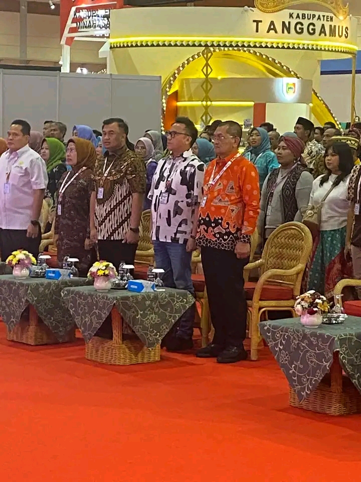 Pj . Bupati Lampung Utara Hadiri Penutupan Apkasi Otonomi Expo 2024.