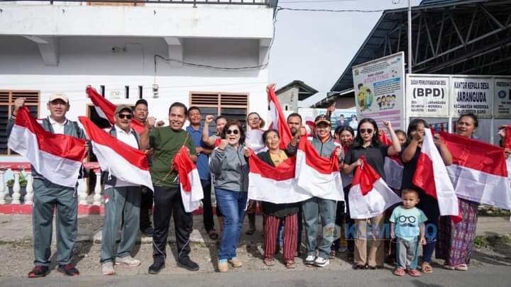 Pemerintah Kabupaten Karo dan Forkopimda Menggelar Gerak Jalan Santai