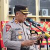 Kapolres PALI AKBP Khairu Nasrudin,S.I.K, M.H Pimpin Apel Kenaikan Pangkat Personil