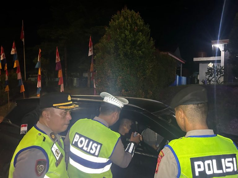 Polres PALI Laksanakan Kegiatan Rutin Yang Ditingkatkan (KRYD) Berupa Razia Rutin Oleh Tim UKL II Pada Sabtu, 6 Juli 2024