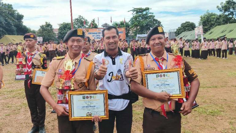 Lapas Cikarang Sabet Juara 1 Dalam Lomba Latihan Gabungan dan Perkemahan Lapas/Rutan/LPKA Se-Jawara