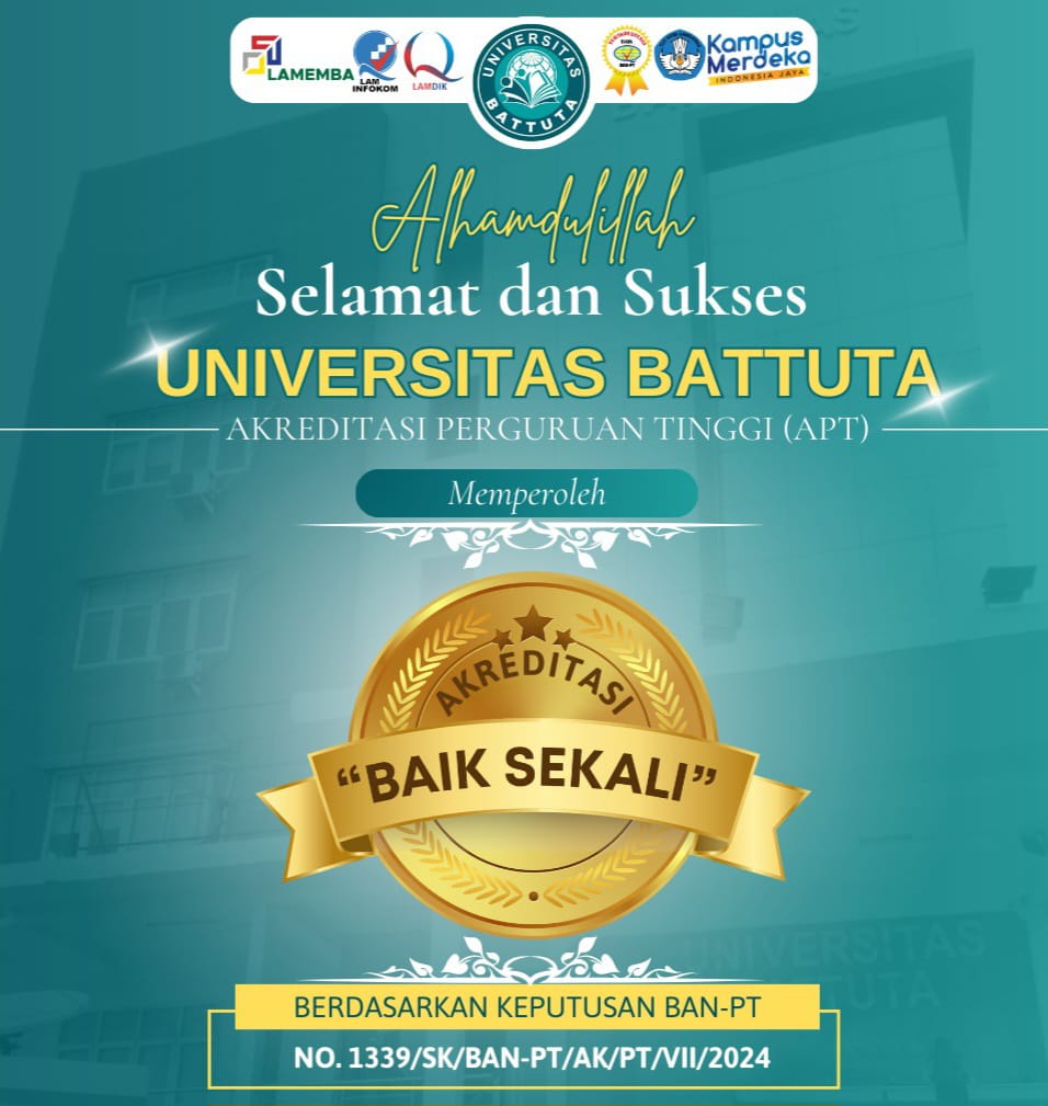 Universitas Battuta Mendapatkan Akreditasi Baik Sekali