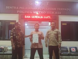 Tiga Orang Oknum Honorer Dinas Pendidikan Kabupaten Bekasi Diduga Aniaya Tetangganya