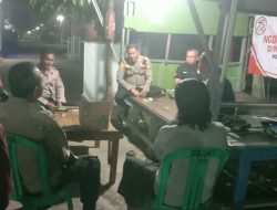 Jalin Kemitraan dengan Masyarakat, Kapolsek Cibarusah Ngopi Kamtibmas bareng Warga