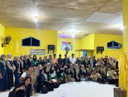 Mahasiswa KKN reguler IAIN Kendari Angkatan Ke-X Tahun 2024, Menyambut Satu Muharram Dengan Agenda Acara Pawai Obor Bersama Se-Kecamatan Sawa Yang Berlokasi Kan Di Masjid Desa Tongauna.