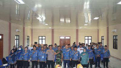 Tingkatkan Pelayanan Masyarakat, Kapolsek Cibarusah Hadir di Rapat Koordinasi Tingkat Kecamatan Cibarusah