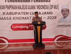 Pengukuhan Pengurus Dewan Pimpinan Majelis Ulama Kabupaten Lumajang