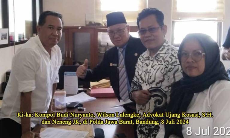 LP Terkesan Diabaikan, Ketum PPWI Gruduk Ditreskrimum Polda Jabar