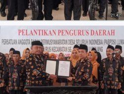 Pelantikan Pengurus Daerah PABPDSI di Kabupaten Lumajang