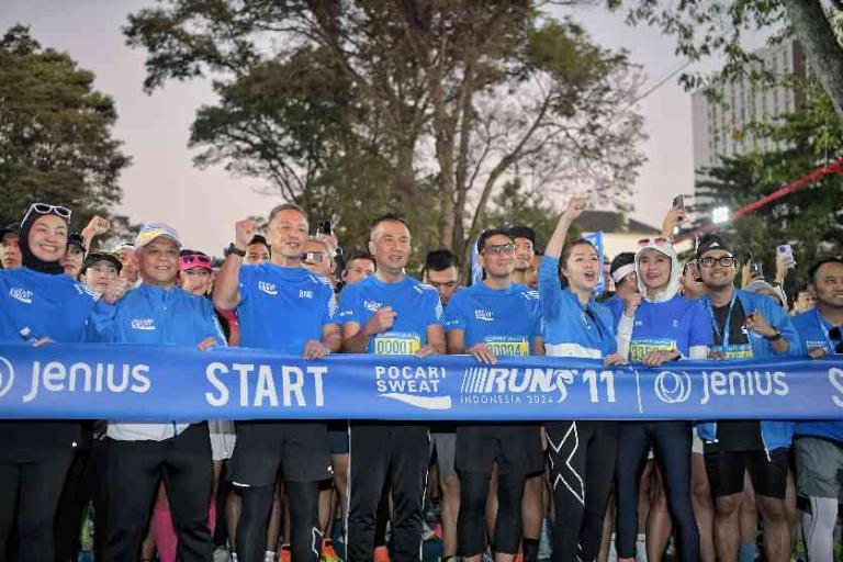 Bey Machmudin Terkesan Animo Luar Biasa Masyarkat di Event Pocari Sweat Run 2024