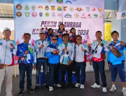 Porkab Garut 2024 : Kecamatan Karangpawitan Puncaki Klasemen Sementara Perolehan Medali.