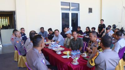 Polres PALI Melalui SatBinmas Menggelar kegiatan Jum’at Curhat Bersama Masyarakat dan Insan Pers