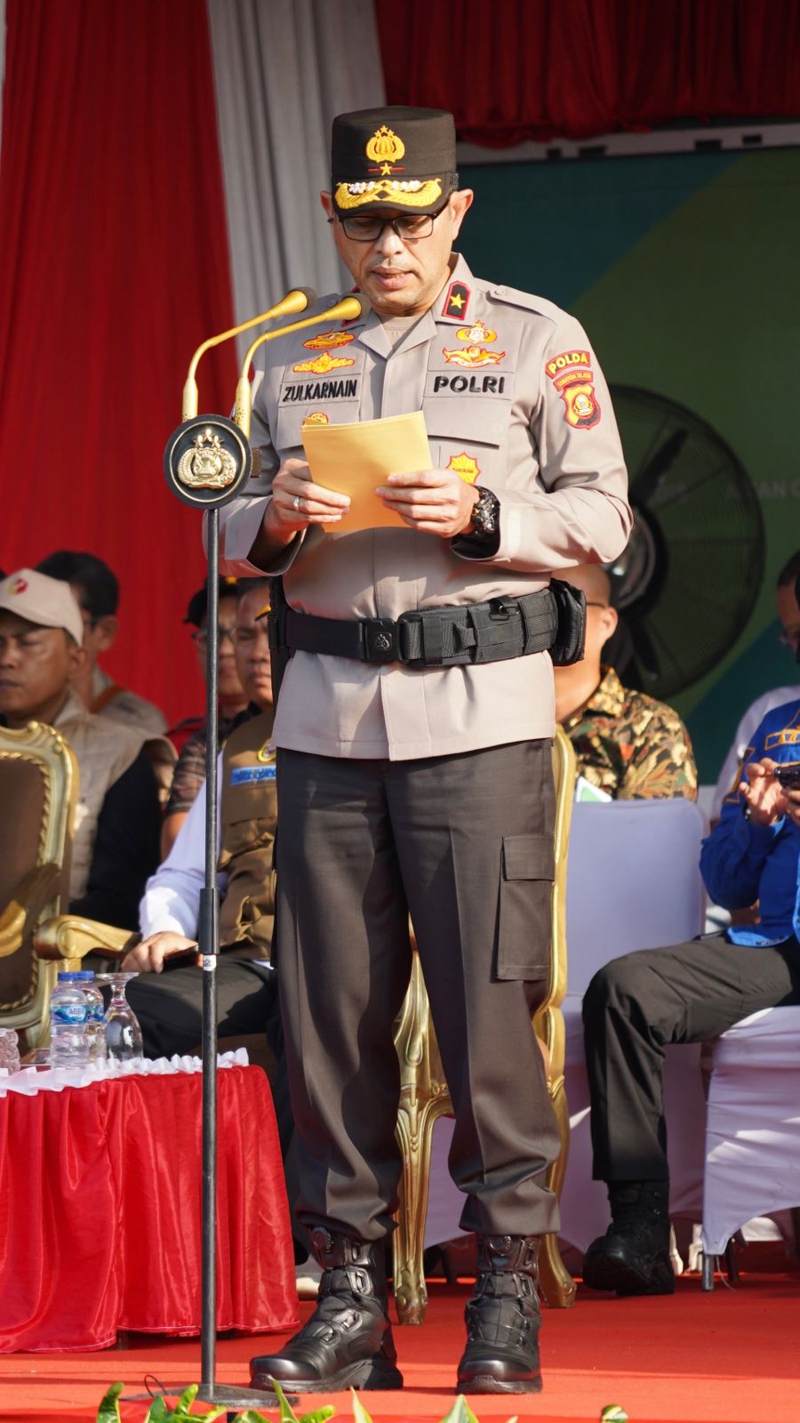 Wakapolda Sumsel Tutup Pelatihan Pengamanan Pengawalan VIP Pilkada dan Pelatihan Penanggulangan Karhutla.