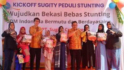 Peran PT.SUGITY CREATIVES Mendukung Pemkab Bekasi Dalam Penanganan Stunting