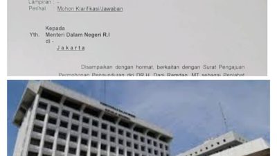 Dani Ramdan MT Ajukan Pengunduran Diri sebagai Penjabat Bupati Bekasi, DPRD Layangkan Surat Klarifikasi Ke Mendagri