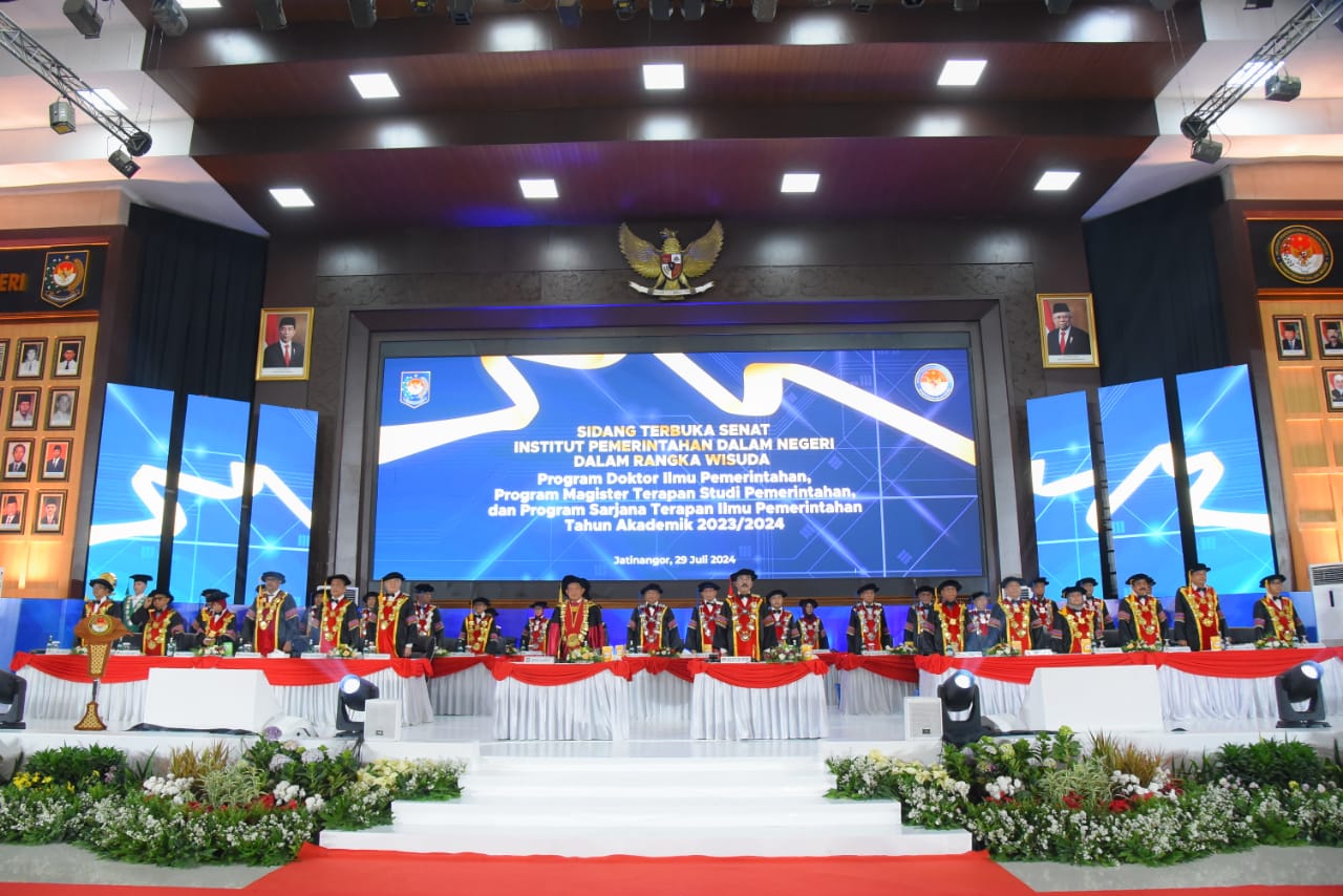 Institut Pemerintahan Dalam Negeri Menggelar Wisuda Tahun 2024