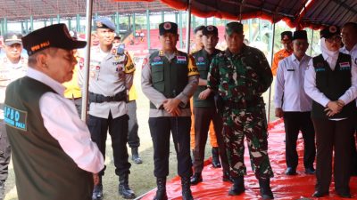 Apel Gelar Pasukan dan Peralatan Untuk Pencegahan dan Kesiapsiagaan Penanggulangan Bencana Kebakaran Hutan dan Lahan