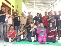 BPP Cibarusah dan Dinas Pertanian Kabupaten Bekasi Rapat Temu Lapang bersama Kelompok Tani Bahas Cara Tanam Padi Jajar Legowo