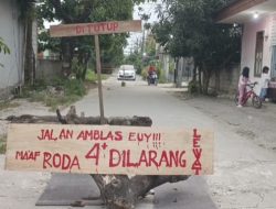 Warga Perum Kota Serang Baru Blokir Akses Pekerjaan Proyek Sekolah, Pemborong Diminta Perbaiki Jalan