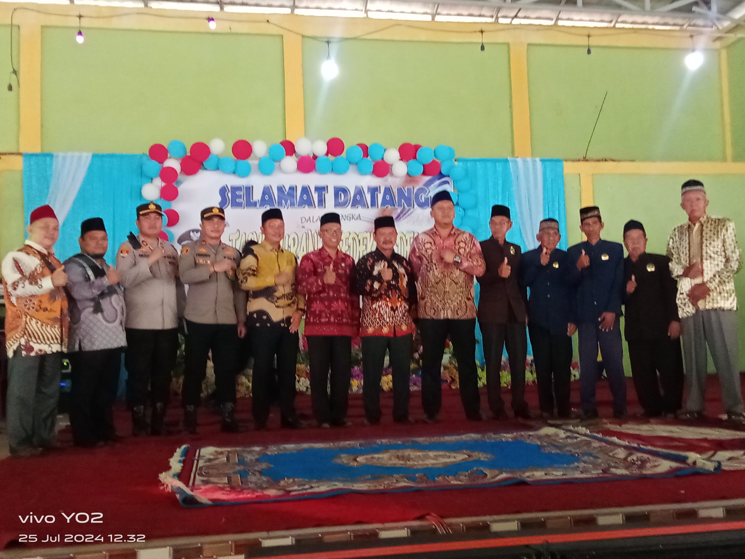 Pemdes Tanding Marga Laksanakan Kegiatan Tasyakuran Dan Sedekah Adat Desa