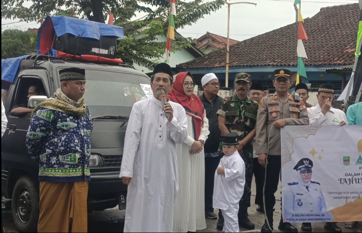 Pemerintah Desa Sindangmulya Gelar Pawai Taaruf di Tahun Baru Islam 1446 H