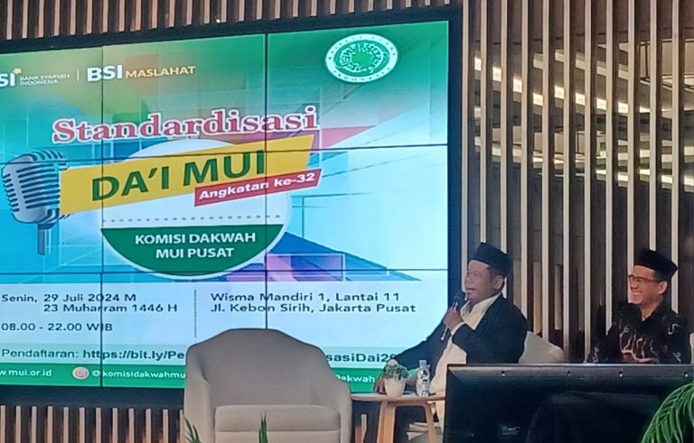 Di Standardisasi Dai MUI, Kiai Marsudi Meminta Ustadz Berkompeten Jangan Diam