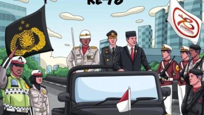 Jokowi Ucapkan HUT Bhayangkara Ke-78, Minta Polisi Layani Masyarakat Sepenuh Hati