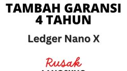 Pertama di Indonesia Tambah Garansi 4 Tahun Ledger Nano X Dompet Kripto dari Beli Finance dan CryptoWatch.ID