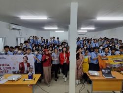 Priska Sahanaya Bersama PRONAS dan SINOTIF Menyelenggarakan Workshop Public Speaking di SMP Kristen Karunia