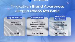 VRITIMES Indonesia Umumkan Peningkatan Harga Layanan Press Release Mulai 1 Agustus 2024