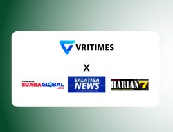 VRITIMES Umumkan Kerjasama Strategis dengan SalatigaNews, SuaraGlobal, dan Harian7