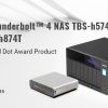 QNAP Thunderbolt™ 4 NAS TBS-h574TX dan TVS-h874T Memenangkan Penghargaan Desain Produk Red Dot 2024