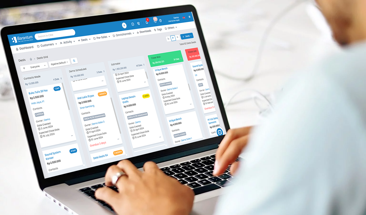 Barantum CRM: Cocok Untuk Semua Jenis Bisnis Menengah Hingga Enterprise