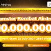 Dukung Investor Muda, Bittime Bagikan Airdrop Gratis Token Hamster Kombat Senilai Rp100 Juta