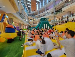 PETUALANGAN SERU BARENG PICBY BERMAIN DI INFLATABLE BOUNCY RAKSASA di PIK AVENUE