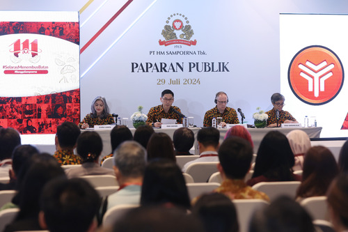 Paparan Publik Sampoerna: Mempertahankan Kepemimpinan Pasar di Tengah Tantangan Industri melalui Komitmen Investasi, Inovasi, dan Pengembangan SDM Berkelanjutan