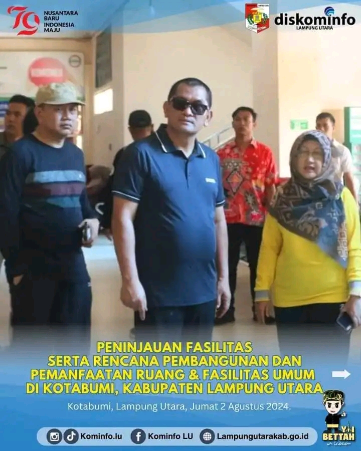 Peninjauan Fasiĺitas dan Rencana Pembangunan/renovasi Oleh Pj .Bupati Lampung Utara.