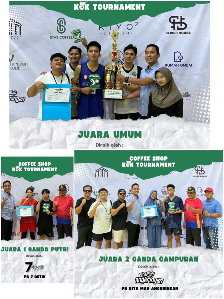 Acara UMKM Dan Turnamen  Badminton Sukses Di gelar Oleh Organisasi. Pemuda Jejamo Sikep di Lampung Utara