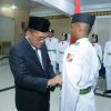 Pj . Bupati Lampung Utara Mengukuhkan Paskibraka Kabupaten Lampung Utara Tahun 2024