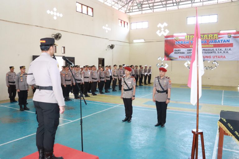 Mutasi Di Polres Lampung Utara   : Kasat Narkoba Berganti