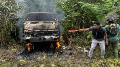 KKB Bunuh 1 Warga Sipil dan Bakar Truck di Yahukimo