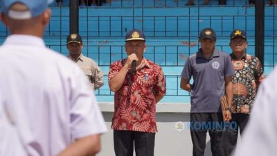 Pembukaan Pemusatan Diklat Calon Pasukan Pengibar Bendera Merah Putih Tingkat Kabupaten Karo Tahun 2024