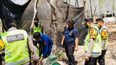 Sub Satgas Gakkum Ilegal Drilling dan Illegal Refinery Musi Banyuasin Langsung Bertindak, Tutup 93 Sumur