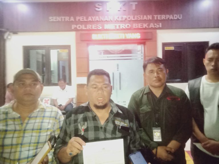 Dugaan Pencemaran dan Membuat Kegaduhan Oknum Pengacara Dilaporkan ke Polres Metro Bekasi