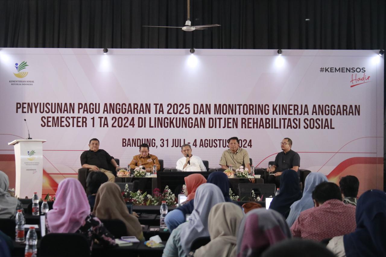 Program ATENSI Sebagai Ujung Tombak, Plt Dirjen Rehsos Tekankan Pentingnya Susunan Anggaran yang Akurat dan Transparan