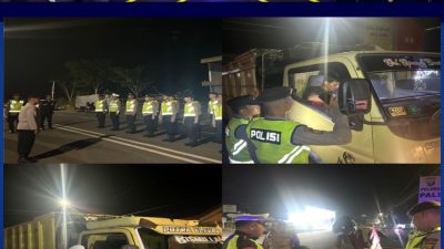 Se-usai Gelar Giat Rutin KRYD, Tim UKL II Polres PALI Pertebal Pengamanan Acara HUT KNPI