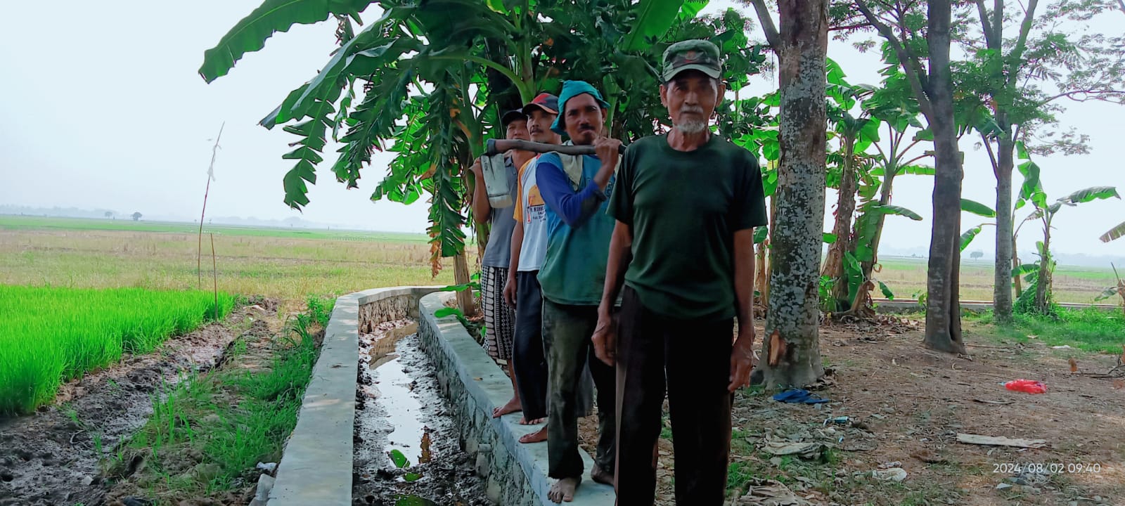 Dinas Pertanian Kabupaten Bekasi Bangun JITUT di Desa Labansari di Apresiasi Warga dan Poktan